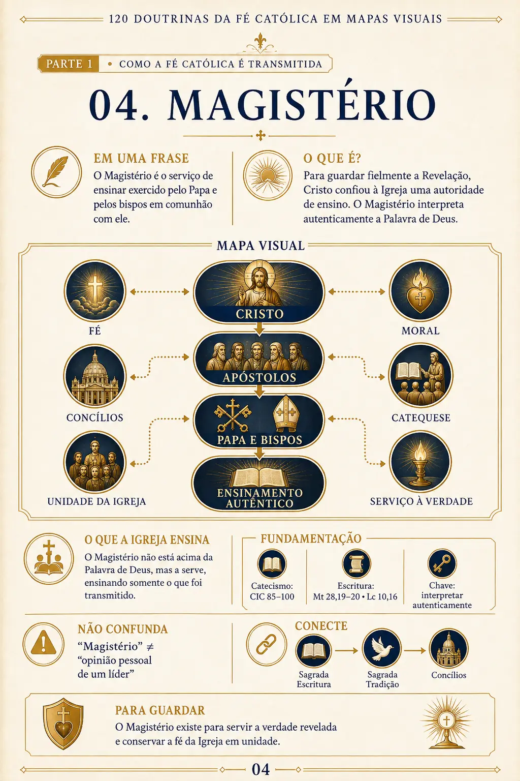 Página interna do material 120 Doutrinas da Fé Católica